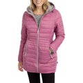 Rose Blush - Side - Trespass Womens-Ladies Mavis Reversible Padded Jacket