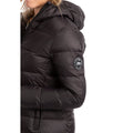 Black - Lifestyle - Trespass Womens-Ladies Humdrum Packaway Down Jacket