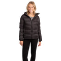 Black - Close up - Trespass Womens-Ladies Humdrum Packaway Down Jacket