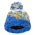 Blue - Side - Trespass Childrens-Kids Sprig Beanie