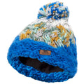 Blue - Front - Trespass Childrens-Kids Sprig Beanie