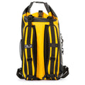 Yellow - Back - Trespass Eredine DLX Waterproof Backpack