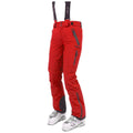 Red - Front - Trespass Womens-Ladies Marisol II DLX Waterproof Ski Trousers