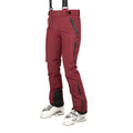 Dark Cherry - Front - Trespass Womens-Ladies Marisol II DLX Waterproof Ski Trousers