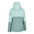 Teal Mist - Back - Trespass Womens-Ladies Quincy DLX Waterproof Jacket