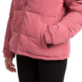 Rose Blush - Close up - Trespass Womens-Ladies Rowena Padded Jacket