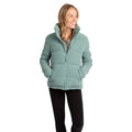 Teal Mist - Close up - Trespass Womens-Ladies Rowena Padded Jacket