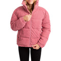 Rose Blush - Side - Trespass Womens-Ladies Rowena Padded Jacket