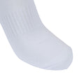 White - Lifestyle - Trespass Unisex Adult Sportsmen Ribbed Cuff Crew Socks (Pack of 3)