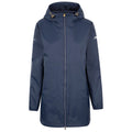 Navy - Front - Trespass Womens-Ladies Keepdry TP75 Waterproof Jacket