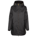 Black - Front - Trespass Womens-Ladies Keepdry TP75 Waterproof Jacket