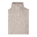 Light Grey Marl - Side - Trespass Mens Porlock Fleece Jacket