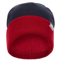 Navy - Front - Trespass Unisex Adult Montana Knitted Reversible Beanie