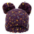 Potent Purple - Front - Trespass Childrens-Kids Ted Pom Pom Beanie