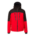 Red - Front - Trespass Mens Nixon DLX Ski Jacket