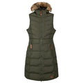 Dark Vine - Front - Trespass Womens-Ladies Audrey Gilet