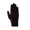 Black - Back - Trespass Unisex Adult Reedwood Gloves