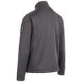 Dark Grey - Back - Trespass Mens Angus DLX Fleece Jacket