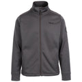 Dark Grey - Front - Trespass Mens Angus DLX Fleece Jacket