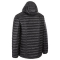 Black - Back - Trespass Mens Zoltan Down Jacket