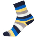 Blue - Pack Shot - Trespass Childrens-Kids Frolic Socks (Pack of 2)