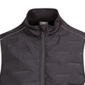 Black - Side - Trespass Mens Gorman Hybrid Body Warmer