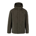 Dark Vine - Front - Trespass Mens DLX Cyril Waterproof Jacket