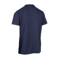 Navy Marl - Back - Trespass Mens Garvey DLX Marl T-Shirt