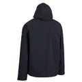 Black Marl - Back - Trespass Mens Justin DLX Marl Soft Shell Jacket