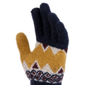 Navy - Back - Trespass Childrens-Kids Norta Ski Gloves