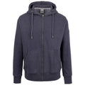 Navy Marl - Front - Trespass Mens Bran Full Zip Hoodie