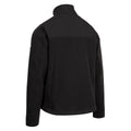 Black - Back - Trespass Mens Cowesby AT200 Fleece Top