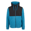 Bondi Blue - Front - Trespass Mens Critch Drawcord Full Zip Hoodie