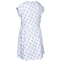 White-Blue - Back - Trespass Girls Happiness Spotted Casual Dress