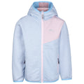 Pale Pink - Front - Trespass Childrens-Kids Playton AT200 Fleece Jacket