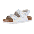 White - Back - Trespass Childrens-Kids Ceres Floral Sandals