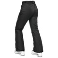 Black - Side - Trespass Womens-Ladies Lohan Waterproof Ski Trousers