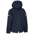 Navy - Back - Trespass Childrens-Kids Bluster Waterproof Jacket