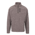 Grey - Front - Trespass Mens Farnworth AT100 Fleece Top