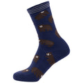 Navy - Back - Trespass Childrens-Kids Wildlife Deer Socks