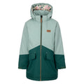 Teal Mist - Front - Trespass Childrens-Kids Oleta Waterproof Raincoat