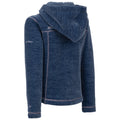 Denim Blue - Back - Trespass Girls Cossie Fleece Jacket