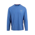 Blue Marl - Front - Trespass Mens Charlie Long-Sleeved T-Shirt