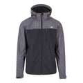 Dark Vine - Front - Trespass Mens Alwero Softshell Hybrid Jacket