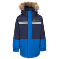 Navy Blue - Front - Trespass Childrens-Kids Westere Waterproof Jacket