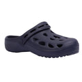 Navy - Front - Trespass Childrens-Kids Madison Clogs