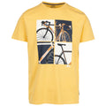 Pale Maize - Front - Trespass Mens Chowder Bicycle T-Shirt