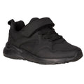 Black - Front - Trespass Childrens-Kids Kam Trainers