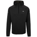 Black - Front - Trespass Mens Montgo Active Hoodie