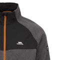 Storm Grey - Side - Trespass Mens Cranwell Fleece Jacket